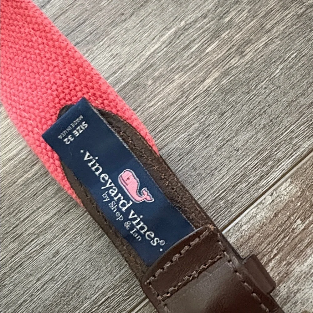 Vinyard Vines Sailboat Belt size 32
